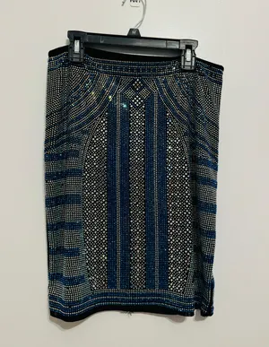 Akira Mini Rhinestone Skirt Size XL thumbnail 1