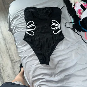 Shein strapless swimsuit thumbnail 2