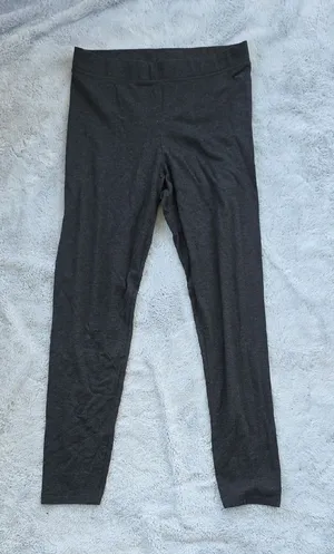 PINK Victoria’s Secret Elastic Waistband Leggings Charcoal Gray Large thumbnail 1
