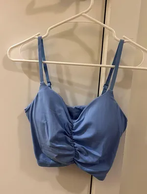 Aerie offline ruched sports bra tank top thumbnail 1