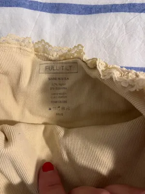 Tilly’s strapless top yellow  thumbnail 3