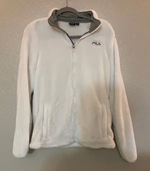 Fila women's white jacket thumbnail 1