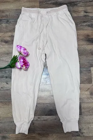 aerie Light Beige Drawstring Joggers for Women’s thumbnail 1