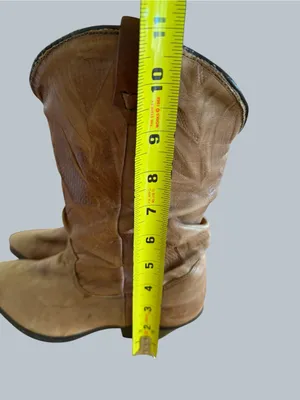 Dingo Vintage Women's Brown Leather Slouch Boot Size 6.5 #267025 thumbnail 6