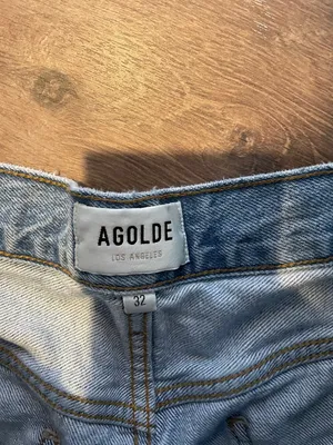AGOLDE Dame High Rise Wide Leg Jeans- size 32 thumbnail 3