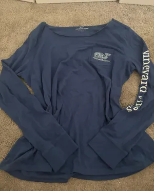 Vineyard Vines off the shoulder long sleeve thumbnail 1