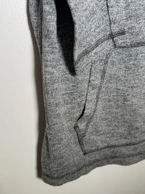 Abercrombie & Fitch Women's Small Gray Hooded Pullover Sweatshirt thumbnail 3