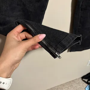 Authentic Balenciaga ankle-zip crop jeans skinny black- Size 44 (12) thumbnail 7
