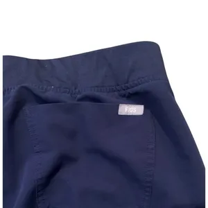 FIGS Zamora Jogger‎ Scrub Pants Women's Size L Navy Blue W18SW2005 thumbnail 4