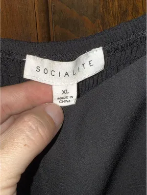 Socialite Women's Black Dress thumbnail 2