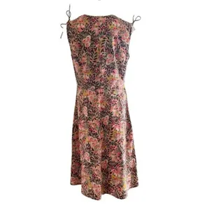 APRIL CORNELL Sleeveless V-Neck Floral Dress Size M thumbnail 4