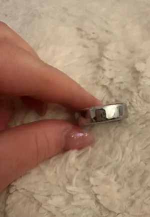 oura ring gen 3 horizon silver size 12 thumbnail 1