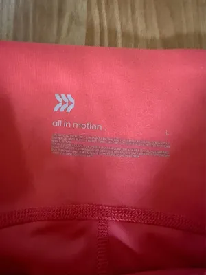 All In Motion Pink leggings thumbnail 2