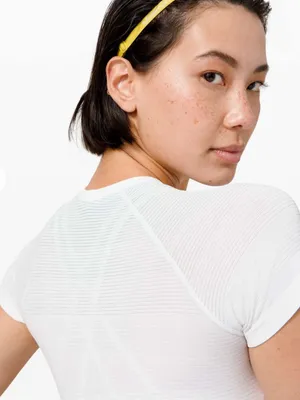 Lululemon Swiftly Tech Short Sleeve White *Sun thumbnail 6
