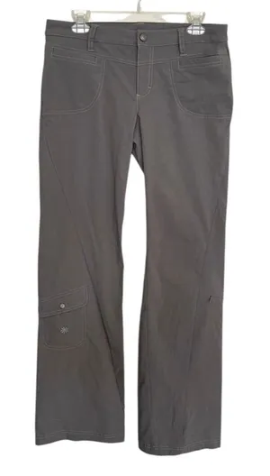 Athleta Gray Hiking Pants size 10 thumbnail 1