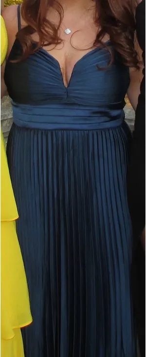 Navy Lulus Formal Dress  thumbnail 2