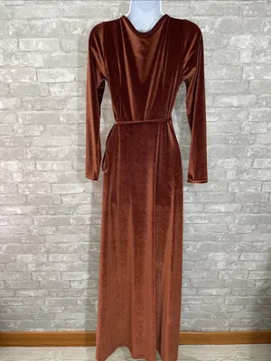 Baltic Born Esmeralda Velvet Wrap Maxi Dress thumbnail 3