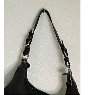 SAK black Rough Leather Satchel Purse Bag thumbnail 3