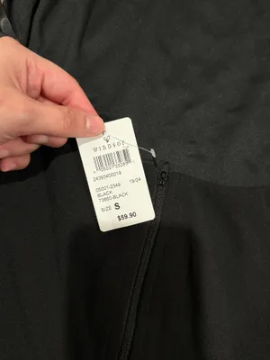 BRAND NEW Windsor Black Halter Bodycon Dress with Open Back Size Small thumbnail 2