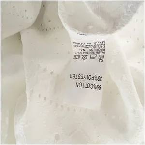 Eyelet Maxi Dress Size Medium NWT Boutique Slit Sleeves Milkmaid Coquette thumbnail 10
