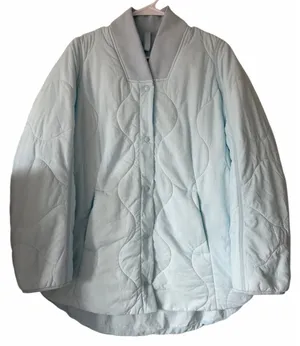 Lululemon Quilted Light Insulation Jacket Powder Blue Women's Size 4‎ thumbnail 1