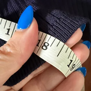 SERAPHINE The Work Edit Maternity Ribbed Cardigan Navy Blue Size 4 thumbnail 9