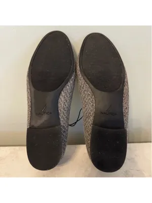 NWT Women's Nautica Kelline Loafers Size 6 Black/White Herringbone Tweed thumbnail 7