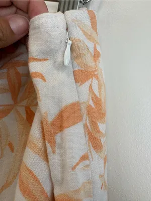 Abercrombie & Fitch Women's Large Linen Blend Tropical Palm Print Mini Skirt thumbnail 4
