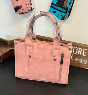 By Montana West Conceal Carry Crossbody Tote Bag thumbnail 2
