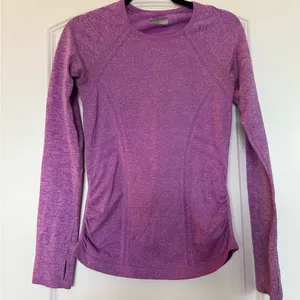 Athleta Vibrant Purple Long Sleeve Athletic Tee thumbnail 1