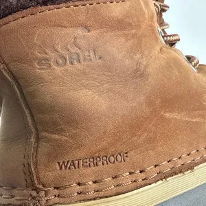 Sorel Slimpack II Women's Brown Suede Waterproof Lace Up Insulated Duck Boots 8 thumbnail 5