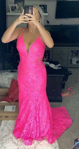 Gipper Prom Dress Pink Size 10 thumbnail 1