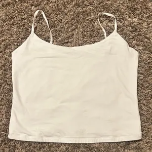Abercrombie & Fitch Tank Cropped Cami White XL thumbnail 1