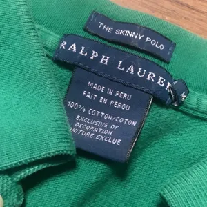 Ralph Lauren Big pony polo green yellow preppy spring y2k classic top casual sporty designer thumbnail 3