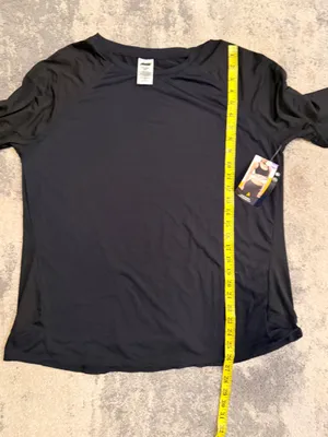 Avia Black Long-Sleeve Athletic Performance Tee thumbnail 5