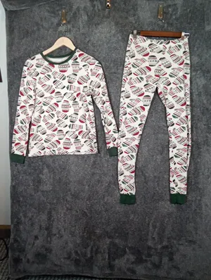 Burt's Bees Baby Womens Set Pajamas All Over Print Mittens Organic Cozy Sz Small thumbnail 3