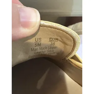 Sam Edelman Taylor Loafers Wheat Patent Size 5 Lug Sole thumbnail 8