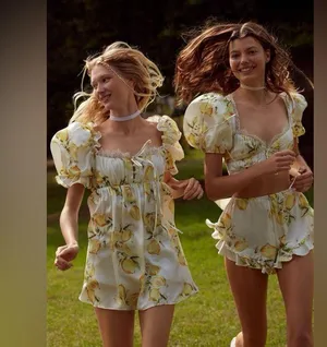 For Love and Lemons Serafina Mini Dress thumbnail 3