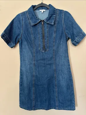 TCEC Light Blue Denim Shift Top thumbnail 1