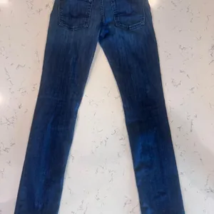 7 For All Mankind Double Button Flare Jeans Trouser Pocket Sz 28 thumbnail 2