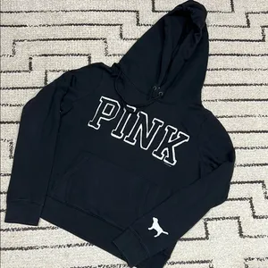 PINK Victoria’s Secret Black Hoodie thumbnail 1