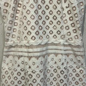 Lulus Steal a Kiss White Lace with Nude lining dress size small thumbnail 8