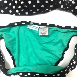 California Waves Polka-Dot Bikini swimsuit Small thumbnail 6