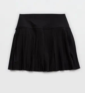 Offline By Aerie Your Serve True Black Pleated Skort thumbnail 13