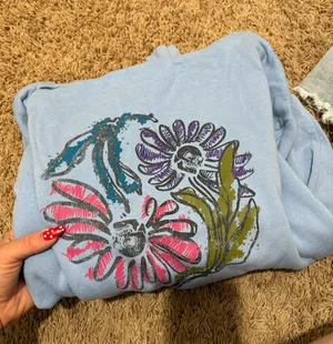Hoodie Walmart Blue Size M thumbnail 1