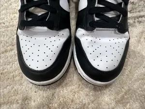 Nike Black and White High-Top Sneakers thumbnail 4