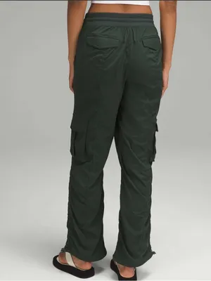 Lululemon Dance Studio Relaxed-Fit Mid-Rise Cargo Pant Legacy Green XS thumbnail 2