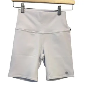 Alo 7" HIGH-WAIST BIKER SHORT White Size XS NWT thumbnail 6