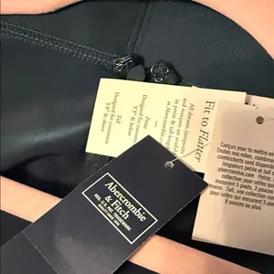 Abercrombie & Fitch Green Ring-Front Long Sleeve Mini Dress XS NWT Wedding Guest thumbnail 8