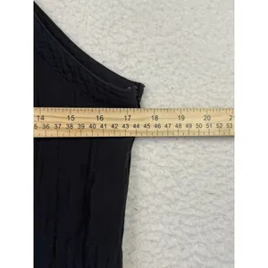 Cloth & Stone Jumpsuit Womens Medium Black Sleeveless High Neck Cropped‎ Pockets thumbnail 12